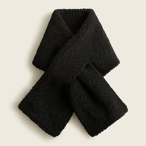 J Crew Women's Sherpa Pull-Through Scarf